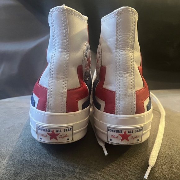 Leather high top converse - RARE - Picture 3 of 4